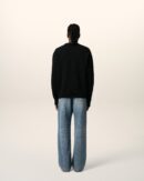 Black Ami de Coeur Wool Sweater