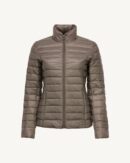 Taupe Cha lightweight down jacket
