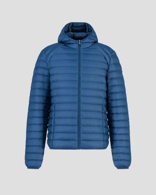 Nico Blue Jeans Lightweight Hooded Down Jacket