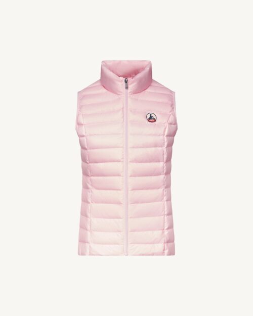 Seda Petal Pink Sleeveless Lightweight Down Jacket