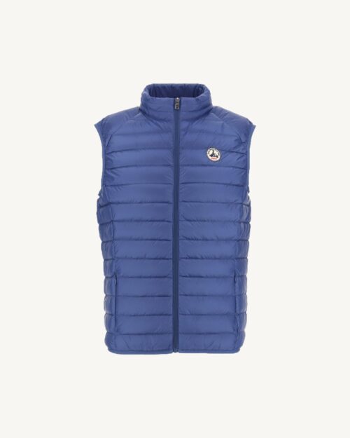Tom Dark Denim Sleeveless Down Jacket