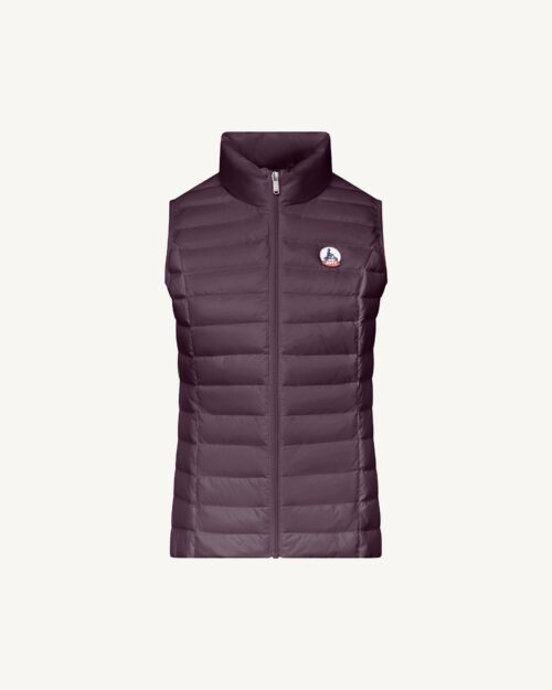 Figue Seda lightweight sleeveless down jacket