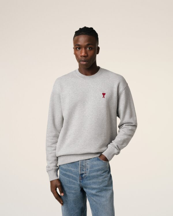 Grey Friend of the Heart Cotton Sweatshirt - Image 5