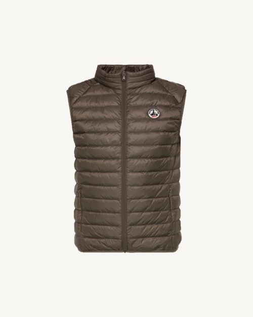 Tom Taupe Sleeveless Down Jacket