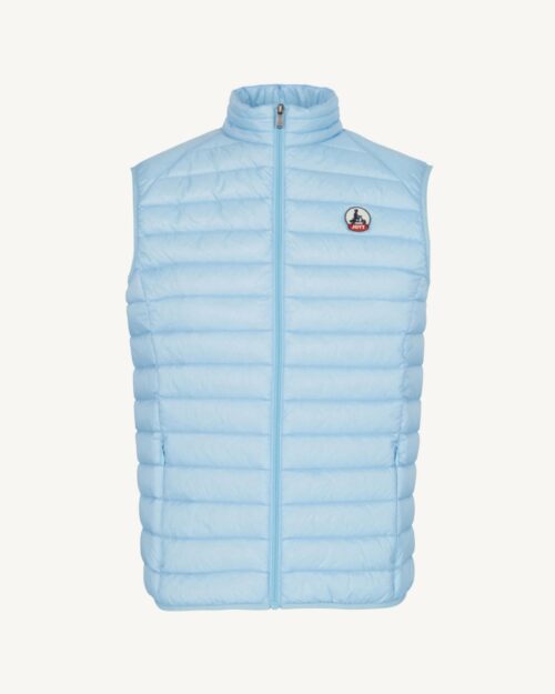 Tom Sky Blue Sleeveless Down Jacket