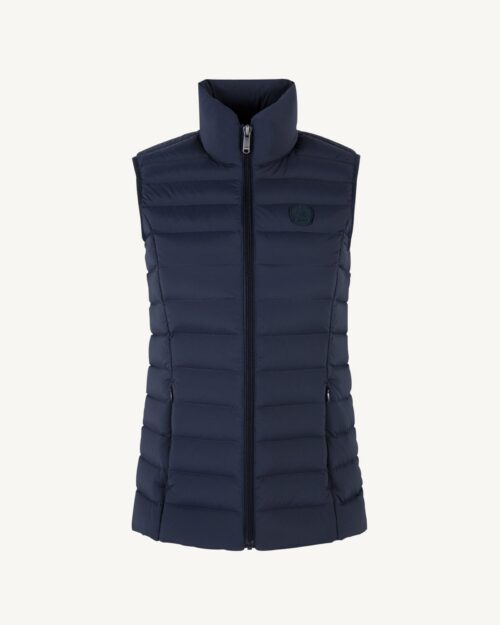 Marine Grenada stretch sleeveless down jacket