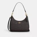 Teri hobo bag in exclusive canvas