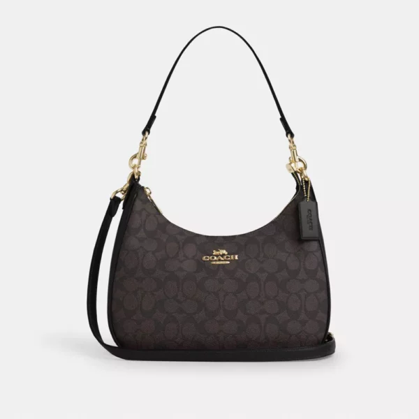 Teri hobo bag in exclusive canvas - Image 7