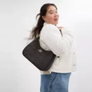 Teri hobo bag in exclusive canvas