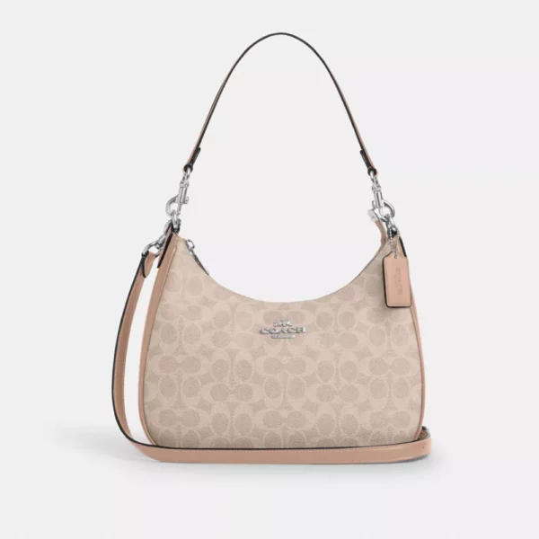 Teri hobo bag in exclusive canvas